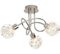 Brilliant Joya 00233/15 Spot de plafond Ampoule halogène G9 99 W chrome