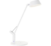 Brilliant lampe, lampe de table Kaila LED avec socle de charge à induction blanc, 1x LED intégrée, 8W LED intégrée, (710lm, 3100-6100K), recharge sans fil d'appareils mobiles