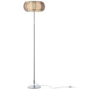 BRILLIANT lamp Lampadaire relax double bronze / chrome 2x lampes normales A60, E27, 30W, gf non sp