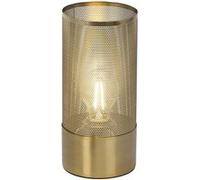 BRILLIANT lamp Lampe de table Gracian laiton brossé 1x A60, E27, 60W, lampes normales gf non spéci