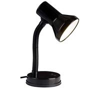 BRILLIANT lamp Lampe de table junior noir | 1x R80, E27, 40W, adapté aux lampes à réflecteur (non incluses) | Échelle A ++ à E | Avec interrupteur à bascule