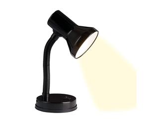 BRILLIANT lamp Lampe de table junior noir | 1x R80, E27, 40W, adapté aux lampes à réflecteur (non incluses) | Échelle A ++ à E | Avec interrupteur à bascule