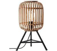 BRILLIANT lamp Lampe de table Woodrow brun clair 1x A60, E27, 60W, lampes normales gf non spécifié Brun G