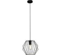BRILLIANT lamp Noris suspension 28cm noir 1x A60, E27, 60W, lampes normales gf non spécifiées. Con