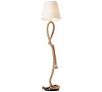 BRILLIANT Lampadaire Sailor, éclairage intérieur naturel/blanc 1 flamme, lampadaires, décoratif | 1x A60, E27, 40W, convient aux lampes normales (non incluses) | A ++ | Avec interrupteur au pied