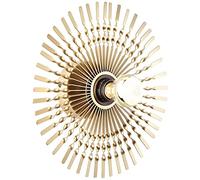 BRILLIANT Lampe, applique Temia 2 flammes. Up/Down blanc, plâtre, 2x D45, E14, 40W, lampes en forme de larme (non inclus), A++