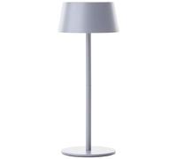 Lampe de table d'extérieur - BRILLIANT - PICCO - LED et solaire - Métal et plastique - 5 W - Gris dépoli