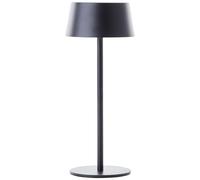 Brilliant Lampe de table d'extérieur Picco – LED et solaire, 5 W, métal et plastique, noir dépoli