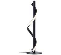 Brilliant Lampe de table Eunice - LED - 40 cm - Noir mat - Bois/plastique/métal - 6,5 W - LED intégrée
