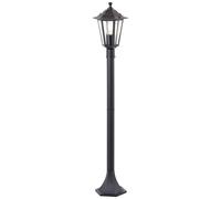 BRILLIANT Lampe d'extérieur Carleen | lampe d'allée décorative | noir | 100cm | 1x E27 max. 60 W | IP44