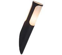 BRILLIANT lampe Gap torche murale extérieure anthracite | 1x A60, E27, 20W, adapté aux lampes normales (non incluses) Échelle A ++ à E | Classe de protection IP: 44 - étanche aux éclaboussures