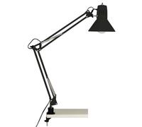Brilliant Lampe, Hobby Schreibtischklemmleuchte schwarz, Metall, 1x A60, 9W/E27 806lm 2700K - inkl. LED