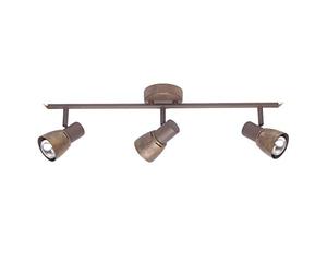 BRILLIANT lampe lave spot tube triple cuivre | 3x R50, E14, 40W, adapté aux lampes à réflecteur (non incluses) | Échelle A ++ à E | Têtes pivotantes