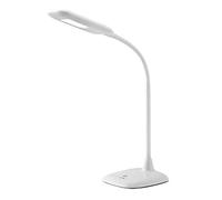 BRILLIANT lampe Nele LED lampe de table dimmer tactile blanc | 1x LED 5W intégrée (CMS), (300lm, 6000K) | Échelle A ++ à E | Avec gradateur tactile à 3 niveaux