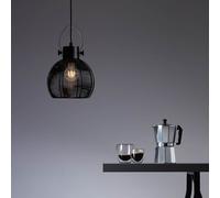 Brilliant Lampe Suspendue Plafonnier Sambo Noir Ø20cm max. 60W E27 Réglable