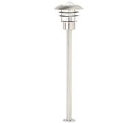 Brilliant - Potelet extérieur TERRENCE H90 cm - Acier - 1 ampoule E27 requise