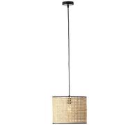 BRILLIANT lampe Wiley suspension lumineuse 30cm rotin | 1x A60, E27, 60W, adapté