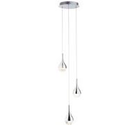 Brilliant Lampes suspendues Frizzante argent Argent G