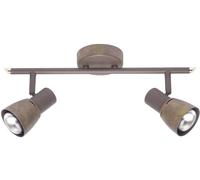 Brilliant Lava 39513/56 Spot de plafond LED E14 80 W cuivre