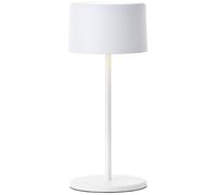 Brilliant LED Lampe de table blanche Variable & avec batterie Lampe d'intérieur mobile avec variateur tactile à trois niveaux Lumière blanche chaude, design élégant, économie d'énergie & flexibilité