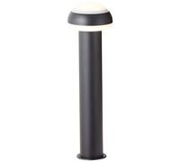 Brilliant LED Lampe Lampadaire Ilton Noir 50cm IP44 9W 1100lm Blanc Chaud