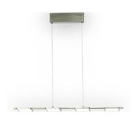 Brilliant LED Suspension Uranus 120cm Fer 4 X 5W 2000lm Blanc Chaud Easydim