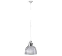 Brilliant Luminaire Suspendu Indy Chrome / Transparent Plastique/Métal Max. 1x