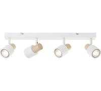 Brilliant Pini 10147/75 Plafonnier GU10 blanc, bois