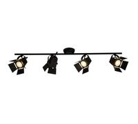 BRILLIANT Plafonnier led à 4 lumières Movie - Noir