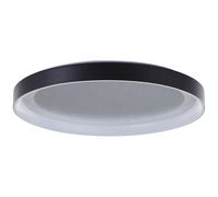 BRILLIANT Plafonnier LED noir QUITO avec effet scintillant | Ø 33 cm | 24W 2700 lm 3000 K | Métal/plastique