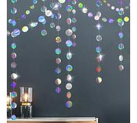 Brilliant rond point de fleur anneau de papier rond point rond point de circulation de fête décoration drapeau couleur arrière - plan anniversaire/mariage/douche pour bébé