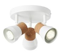 Brilliant Rond-point spot Moka blanc Blanc G