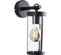 Brilliant Sidney 44290/06 Applique extérieure E27 noir, transparent
