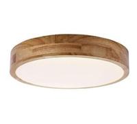 Brilliant Slimline LED applique et plafonnier 49cm bois clair / blanc luminaires d'intérieur, plafonniers, -fonctionnels | 1x 60W LED intégrée, (flux lumineux: 4800lm, couleur de la lumière: 3000