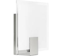 Brilliant Applique murale Sonian 90324/13 E14 40W LED Acier inoxydable Blanc