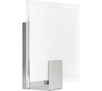 Brilliant Sonian 90324/13 Applique E14 40 W LED acier inoxydable, blanc