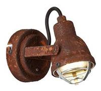 BRILLIANT lampe Bente spot mural couleur rouille 1x PAR51, GU10, 4W, adapté aux lampes à réflecteur (non incluses) | Échelle A ++ à E | Tête pivotante