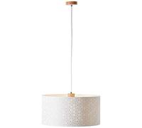 Brilliant Suspension lumineuse Galance bois 1 flamme/éclairage intérieur blanc, suspensions | 1x A60, E27, 40W, convient aux lampes normales (non incluses)