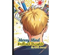 Brilliant Thoughts | Journal for Boys with ADHD: Art and Doodle Diary with Creative Prompts - Neurodiversity Gift Ideas