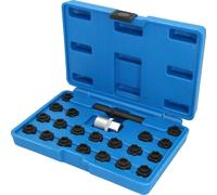 Brilliant Tools Assortiment d'antivols de jantes pour BMW, 22 pièces