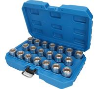 Brilliant Tools Assortiment d'antivols de jantes pour Porsche, 21 pièces