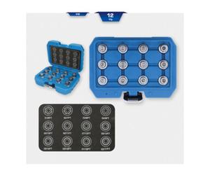 Brilliant Tools Brilliant Tools Assortiment de systèmes antivols de roue pour VW, 12 pcs Quantité:1