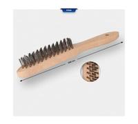 Brilliant Tools Brilliant Tools Brosse métallique à main en acier 4 rangs, 290 mm Quantité:1