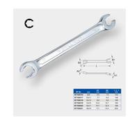 Brilliant Tools Brilliant Tools Clé à tuyau 12 × 13 mm Quantité:1