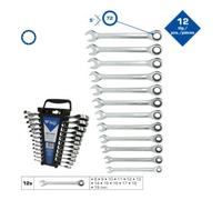 Brilliant Tools Brilliant Tools Clés polygonales à cliquet, 12 pcs Quantité:1