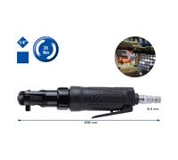 Brilliant Tools Brilliant Tools Cliquet pneumatique 1/4", 35 Nm Quantité:1