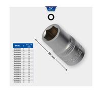 Brilliant Tools Brilliant Tools Douille 6 pans 1/2", 14 mm Quantité:1