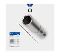 Brilliant Tools Brilliant Tools Douille 6 pans 3/8", version longue, 10 mm Quantité:1