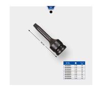 Brilliant Tools Brilliant Tools Douille à embout Torx T45 1/2" Kraft Bit Quantité:1