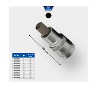 Brilliant Tools Brilliant Tools Douille à six pans creux 1/2", 55 mm, 5 mm Quantité:1